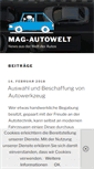 Mobile Screenshot of mag-autowelt.de